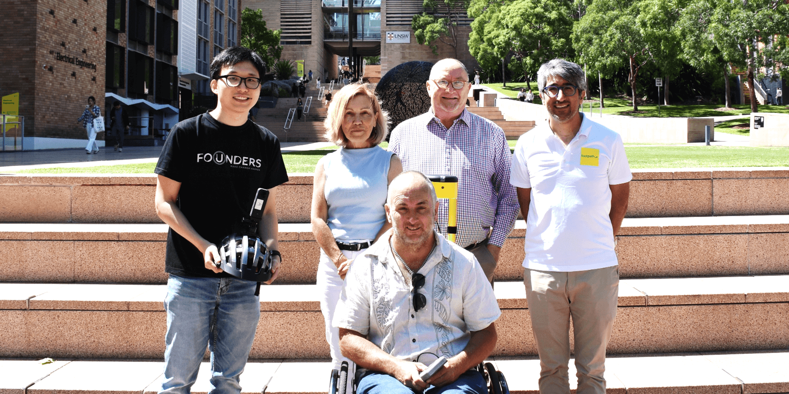 footpath.ai and Briometrix teams for media release